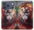 S0691 Leo Paint Hülle Schutzhülle Taschen für iPhone 17 Pro, 18 Pro