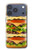 S0790 Hamburger Hülle Schutzhülle Taschen für iPhone 17 Pro