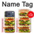 S0790 Hamburger Hülle Schutzhülle Taschen für iPhone 17 Pro
