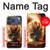 S0863 Hell Fire Skull Hülle Schutzhülle Taschen für iPhone 17 Pro
