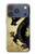 S1482 Black Dragon Painting Hülle Schutzhülle Taschen für iPhone 17 Pro