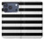S1596 Black and White Striped Hülle Schutzhülle Taschen für iPhone 17 Pro, 18 Pro