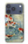 S1654 Koi Carp Fish Art Painting Hülle Schutzhülle Taschen für iPhone 17 Pro, 18 Pro