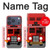 S2058 England British Double Decker Bus Hülle Schutzhülle Taschen für iPhone 17 Pro