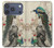 S2086 Peacock Painting Hülle Schutzhülle Taschen für iPhone 17 Pro, 18 Pro