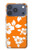 S2245 Hawaiian Hibiscus Orange Pattern Hülle Schutzhülle Taschen für iPhone 17 Pro