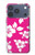 S2246 Hawaiian Hibiscus Pink Pattern Hülle Schutzhülle Taschen für iPhone 17 Pro, 18 Pro