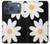 S2315 Daisy White Flowers Hülle Schutzhülle Taschen für iPhone 17 Pro