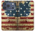 S2349 Old American Flag Hülle Schutzhülle Taschen für iPhone 17 Pro, 18 Pro