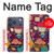 S2353 Paris Cartoon Vintage Pattern Hülle Schutzhülle Taschen für iPhone 17 Pro