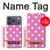 S2358 Pink Polka Dots Hülle Schutzhülle Taschen für iPhone 17 Pro