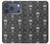 S2371 Skull Vintage Monochrome Pattern Hülle Schutzhülle Taschen für iPhone 17 Pro