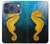 S2444 Seahorse Underwater World Hülle Schutzhülle Taschen für iPhone 17 Pro, 18 Pro