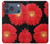 S2478 Red Daisy flower Hülle Schutzhülle Taschen für iPhone 17 Pro