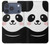 S2662 Cute Panda Cartoon Hülle Schutzhülle Taschen für iPhone 17 Pro, 18 Pro