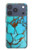 S2685 Aqua Turquoise Gemstone Graphic Printed Hülle Schutzhülle Taschen für iPhone 17 Pro