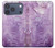 S2690 Amethyst Crystals Graphic Printed Hülle Schutzhülle Taschen für iPhone 17 Pro, 18 Pro