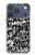 S2744 Hey Hi Hello Art Pattern Hülle Schutzhülle Taschen für iPhone 17 Pro