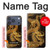 S2804 Chinese Gold Dragon Printed Hülle Schutzhülle Taschen für iPhone 17 Pro
