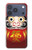 S2839 Japan Daruma Doll Hülle Schutzhülle Taschen für iPhone 17 Pro