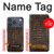 S2850 Brown Skin Alligator Graphic Printed Hülle Schutzhülle Taschen für iPhone 17 Pro