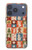 S2854 Cute Xmas Pattern Hülle Schutzhülle Taschen für iPhone 17 Pro, 18 Pro