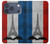 S2859 Vintage France Flag Eiffel Tower Hülle Schutzhülle Taschen für iPhone 17 Pro, 18 Pro