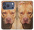 S2903 American Pitbull Dog Hülle Schutzhülle Taschen für iPhone 17 Pro, 18 Pro