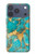 S2906 Aqua Turquoise Stone Hülle Schutzhülle Taschen für iPhone 17 Pro, 18 Pro