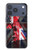 S2936 UK British Flag Map Hülle Schutzhülle Taschen für iPhone 17 Pro