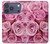 S2943 Pink Rose Hülle Schutzhülle Taschen für iPhone 17 Pro, 18 Pro