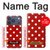 S2951 Red Polka Dots Hülle Schutzhülle Taschen für iPhone 17 Pro