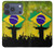 S2981 Brazil Football Soccer Hülle Schutzhülle Taschen für iPhone 17 Pro, 18 Pro