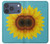 S3039 Vintage Sunflower Blue Hülle Schutzhülle Taschen für iPhone 17 Pro