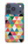 S3049 Triangles Vibrant Colors Hülle Schutzhülle Taschen für iPhone 17 Pro