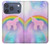 S3070 Rainbow Unicorn Pastel Sky Hülle Schutzhülle Taschen für iPhone 17 Pro