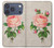 S3079 Vintage Pink Rose Hülle Schutzhülle Taschen für iPhone 17 Pro