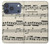 S3082 Music Sheet Hülle Schutzhülle Taschen für iPhone 17 Pro