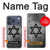 S3107 Judaism Star of David Symbol Hülle Schutzhülle Taschen für iPhone 17 Pro