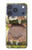 S3138 Cute Baby Sloth Paint Hülle Schutzhülle Taschen für iPhone 17 Pro, 18 Pro