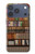 S3154 Bookshelf Hülle Schutzhülle Taschen für iPhone 17 Pro, 18 Pro