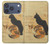 S3229 Vintage Cat Poster Hülle Schutzhülle Taschen für iPhone 17 Pro
