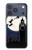 S3249 Peter Pan Fly Full Moon Night Hülle Schutzhülle Taschen für iPhone 17 Pro, 18 Pro