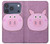 S3269 Pig Cartoon Hülle Schutzhülle Taschen für iPhone 17 Pro