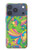 S3273 Flower Line Art Pattern Hülle Schutzhülle Taschen für iPhone 17 Pro, 18 Pro