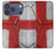 S3316 England Flag Vintage Football Graphic Hülle Schutzhülle Taschen für iPhone 17 Pro, 18 Pro