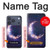 S3324 Crescent Moon Galaxy Hülle Schutzhülle Taschen für iPhone 17 Pro