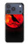 S3328 Crow Red Moon Hülle Schutzhülle Taschen für iPhone 17 Pro