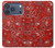 S3354 Red Classic Bandana Hülle Schutzhülle Taschen für iPhone 17 Pro, 18 Pro