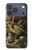 S3358 Vincent Van Gogh Skeleton Cigarette Hülle Schutzhülle Taschen für iPhone 17 Pro, 18 Pro